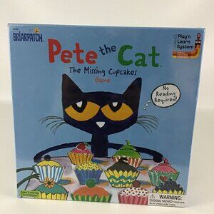 Pete The Cat The Missing Cupcakes Game Grumpy Toad 2017 Briarpatch New Sealed